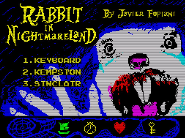 Rabbit in Nightmareland - Menü
