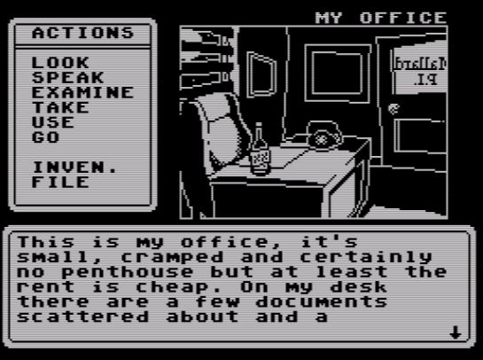 Sam Mallard – The Case of the Missing Swan [Sinclair ZX Spectrum]