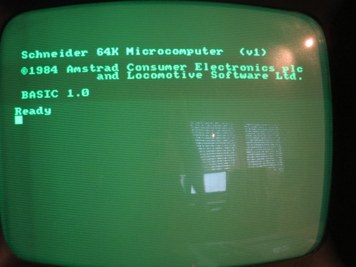 Schneider CPC464 - Startbildschirm