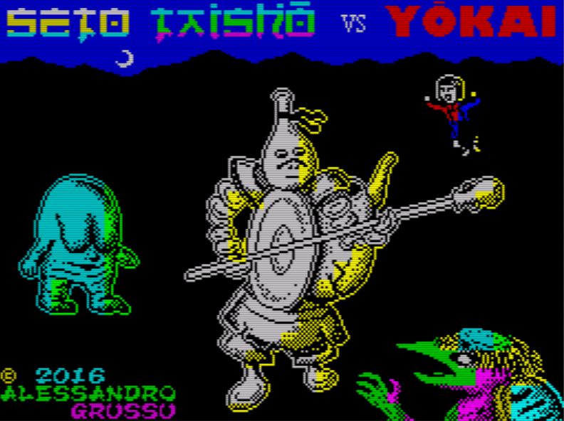SETO TAISHO VS YOKAI [Sinclair ZX Spectrum]