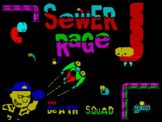 SewER Rage [Sinclair ZX Spectrum]