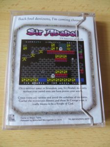 Sir Ababol - Rückseite
