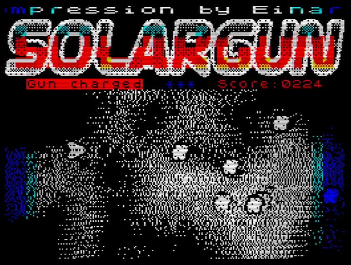 SolarGun - Screen