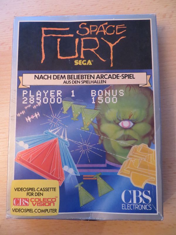 Space Fury - Vorderseite