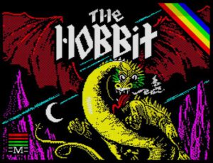 The Hobbit 128K - Ladescreen