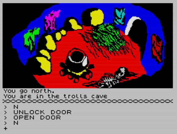The Hobbit 128K - Trolls Cave