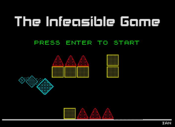 The Infeasible Game [Sinclair ZX Spectrum]