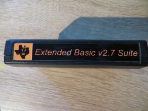 TI Cartridge – Extended Basic v2.7 Suite – Jungsi's Corner