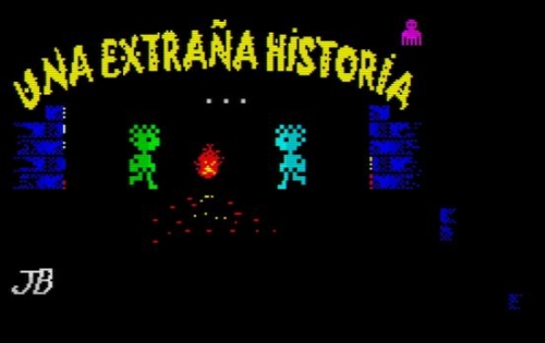 Una extrana historia [Retro: Sinclair ZX Spectrum]