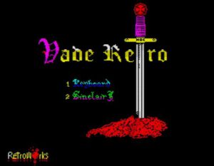 Vade Retro - Menü