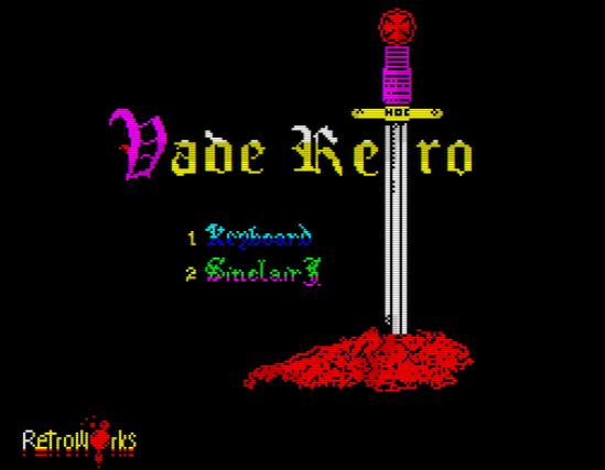 Vade Retro [Retro: Sinclair ZX Spectrum]