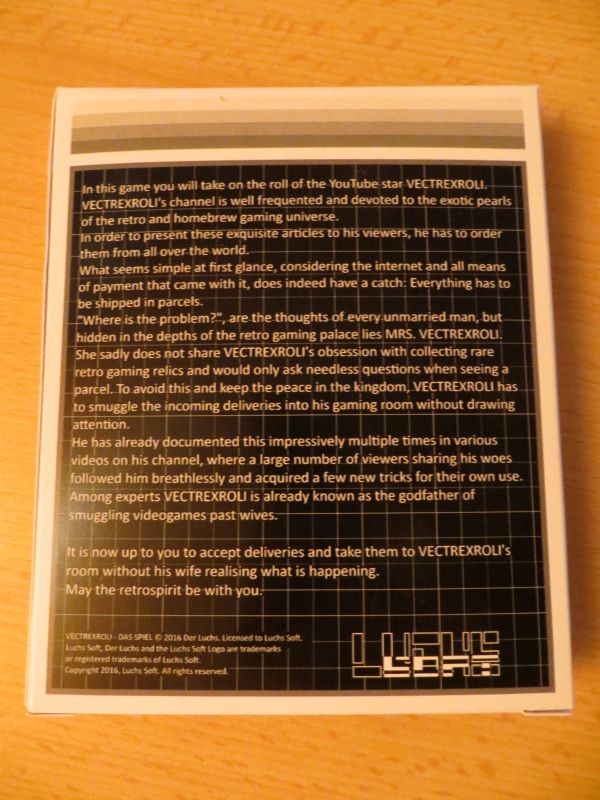 VectrexRoli - Hülle Rückseite