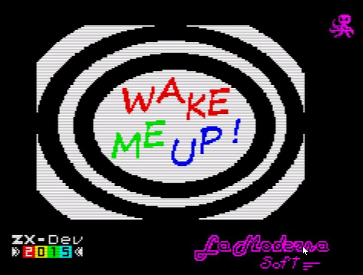 Wake me up ! [Sinclair ZX Spectrum]